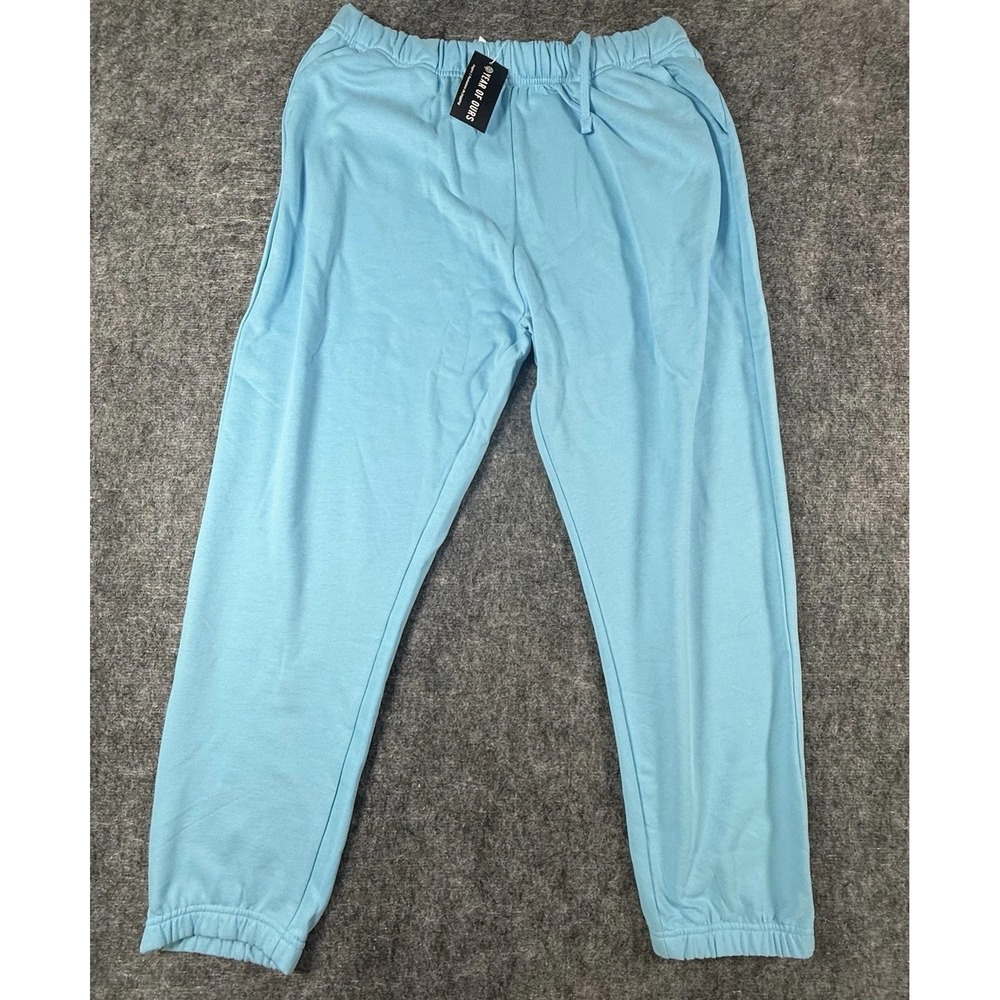 NWT Year Of Ours Light Blue Joggers Sweatpants XL 2XL Extra Large Curve Cotton